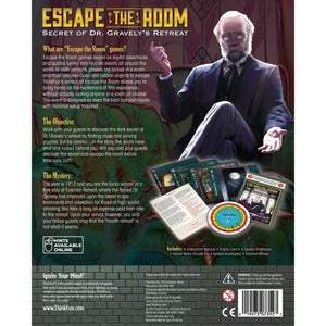 Think Fun Board & Card Games Escape the Room: Secret of Dr. Gravely's Retreat