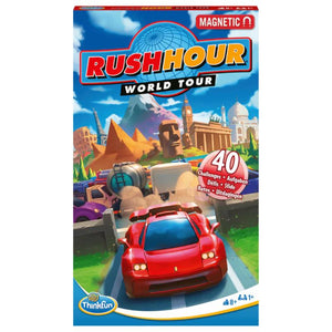 Think Fun Board & Card Games Rush Hour - World Tour (Travel)