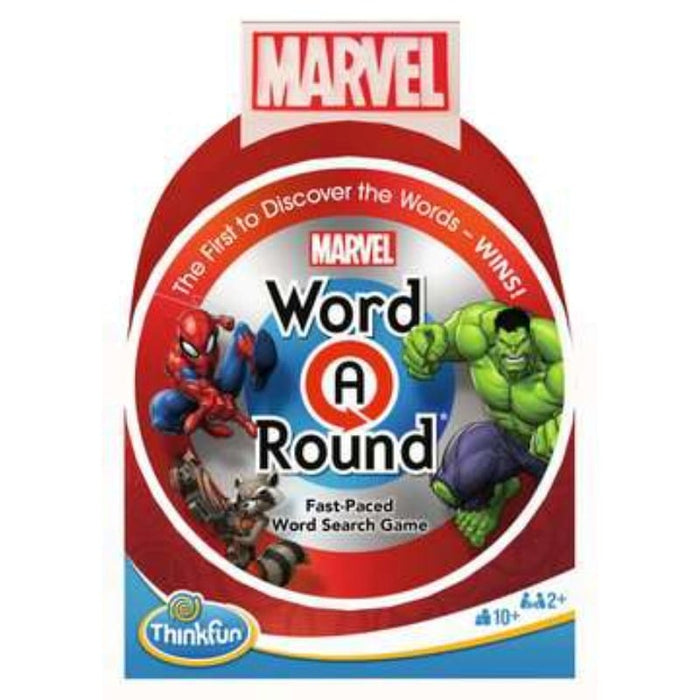 ThinkFun - Word A Round Marvel Edition