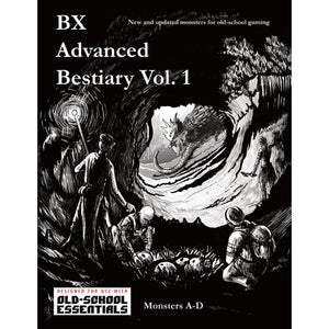 Third Kingdom Games Roleplaying Games BX Advanced Bestiary Vol. 1 (Old-School Essentials) (hardcover)