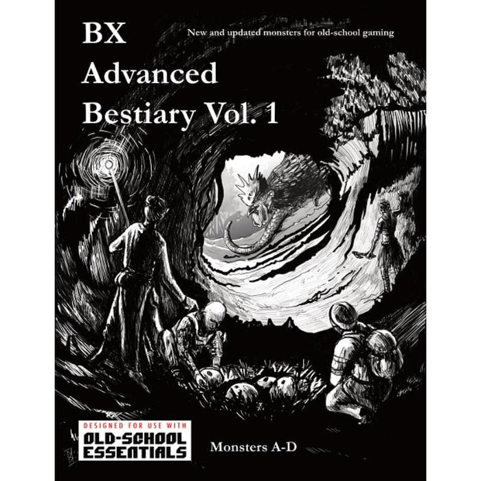 BX Advanced Bestiary Vol. 1 - Old-School Essentials RPG - (hardcover)