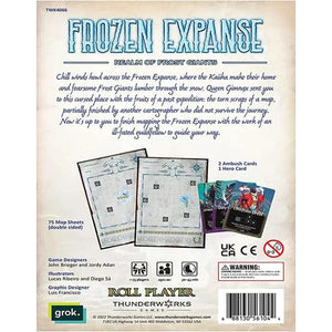 Thunderworks Games Board & Card Games Cartographers - Frozen Expanse Realm of Frost Giants Map Pack