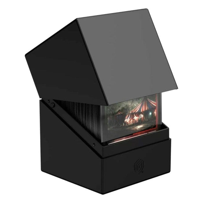 Deck Box - Ultimate Guard Boulder (holds 100+ cards) Solid Black