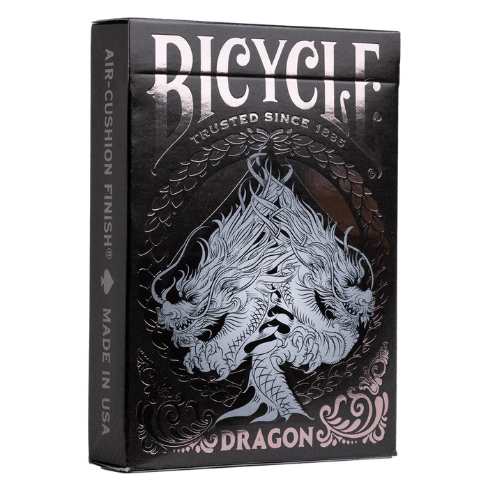 Playing Cards - Bicycle Black Dragon