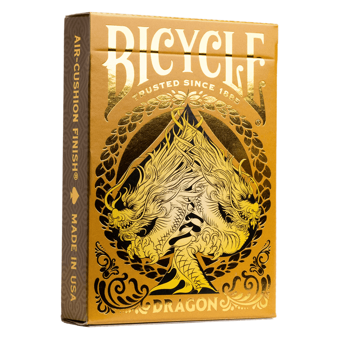 Playing Cards - Bicycle Gold Dragon