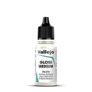 Vallejo Hobby Paint - Vallejo - Gloss Medium V2 - 18ml