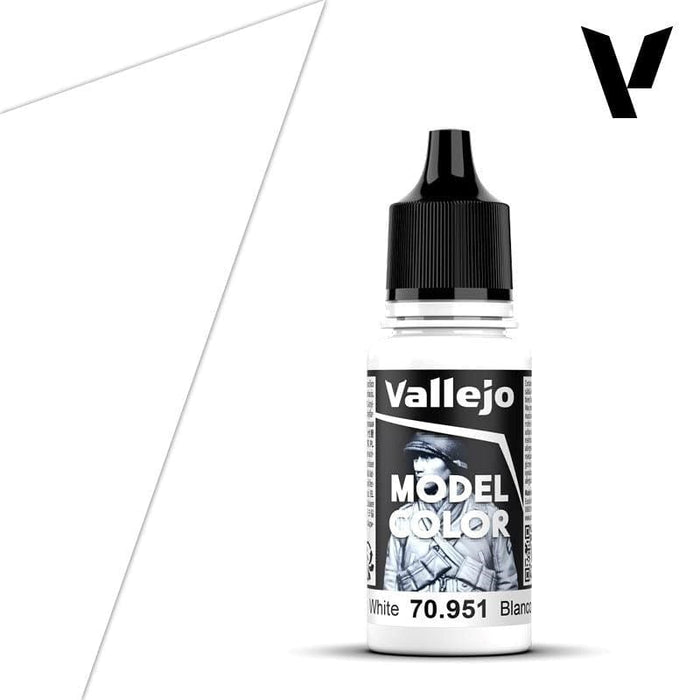 Paint - Vallejo Model Color - #001 - White V2