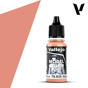 Vallejo Hobby Paint - Vallejo Model Color - #007 - Salmon Rose V2