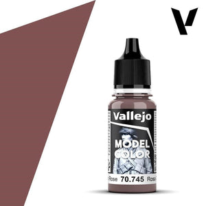 Vallejo Hobby Paint - Vallejo Model Color - #011 - Dark Rose V2