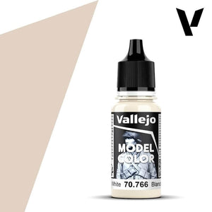 Vallejo Hobby Paint - Vallejo Model Color - #021 - Cream White V2