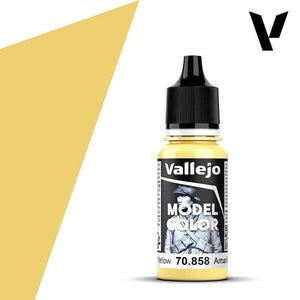 Vallejo Hobby Paint - Vallejo Model Color - #023 - Ice Yellow V2