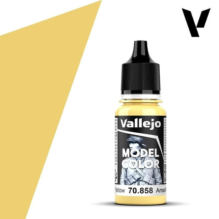 Paint - Vallejo Model Color - #023 - Ice Yellow V2