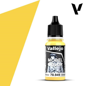 Vallejo Hobby Paint - Vallejo Model Color - #024 - Light Yellow V2