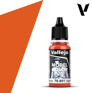 Vallejo Hobby Paint - Vallejo Model Color - #030 - Bright Orange V2