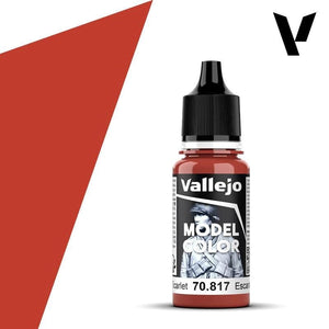 Vallejo Hobby Paint - Vallejo Model Color - #037 - Scarlet V2