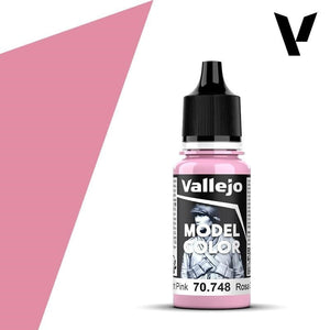 Vallejo Hobby Paint - Vallejo Model Color - #042 - Light Pink V2