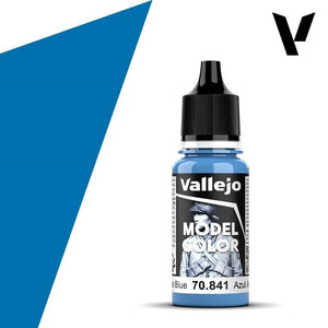 Vallejo Hobby Paint - Vallejo Model Color - #066 - Andrea Blue V2