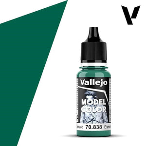 Vallejo Hobby Paint - Vallejo Model Color - #075 - Emerald V2