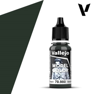 Vallejo Hobby Paint - Vallejo Model Color - #080 - Black Green V2