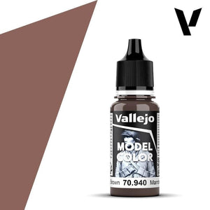 Vallejo Hobby Paint - Vallejo Model Color - #153 - Saddle Brown V2