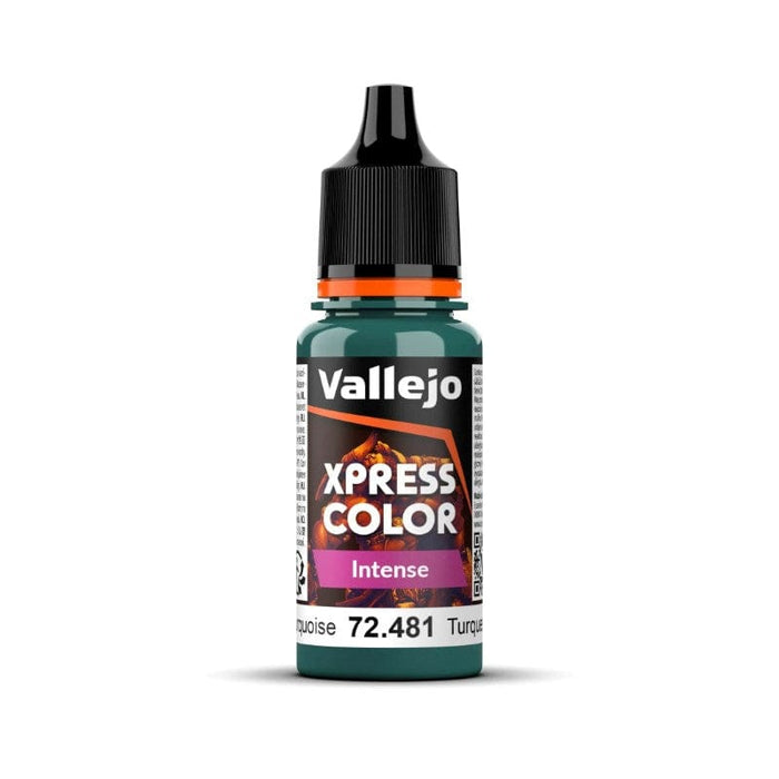 Paint - Vallejo Xpress Colour - Intense Heretic Turquoise