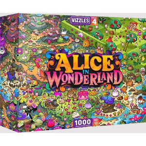 Vizzles Jigsaws Alice In Wonderland (1000pc) Vizzles