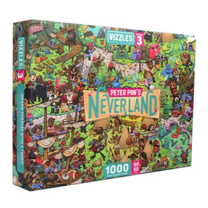 Vizzles Jigsaws Peter Pan's Neverland (1000pc) Vizzles