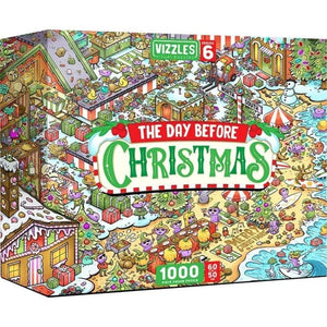 Vizzles Jigsaws The Day Before Christmas (1000pc) Vizzles