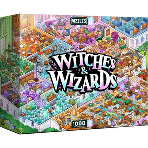 Vizzles Jigsaws Witches and Wizards (1000pc) Vizzles