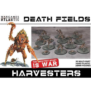 Wargames Atlantic Miniatures Wargames Atlantic - Death Fields - Harvesters Aliens - (20 Large Models & 10 Small Models)