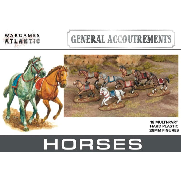 Wargames Atlantic - General Accoutrements - Horses