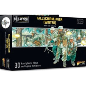 Warlord Games Miniatures Bolt Action - German - Fallschirmjager (Winter) (Plastic) (Preorder - 10/2024 Release)