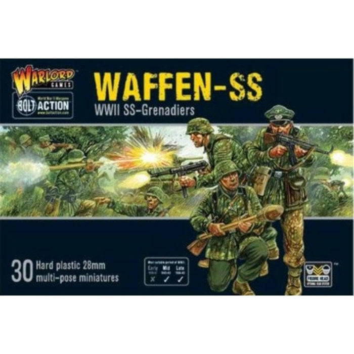 Bolt Action - German - Waffen-SS Infantry (Plastic)