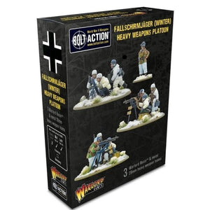 Warlord Games Miniatures Bolt Action - Germany - Fallschirmjager Heavy Weapons Platoon (Winter)