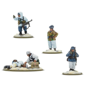 Warlord Games Miniatures Bolt Action - Germany - Fallschirmjager HQ (Winter)