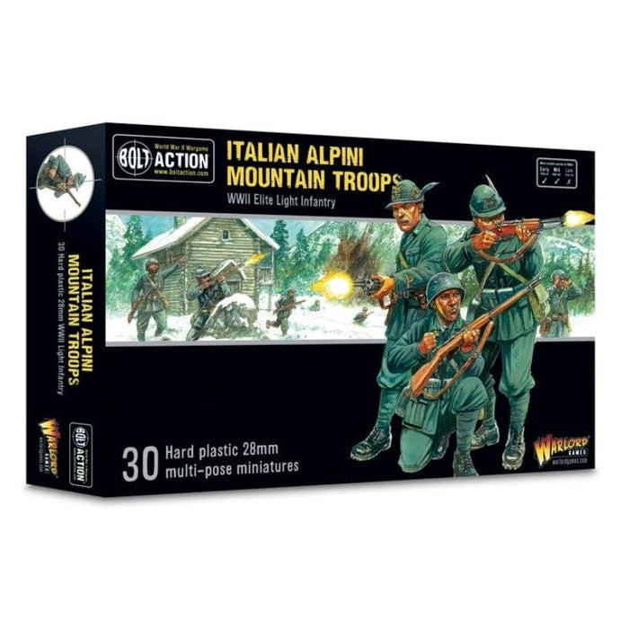 Bolt Action - Italy -  Alpini Mountain Troops (Plastic)