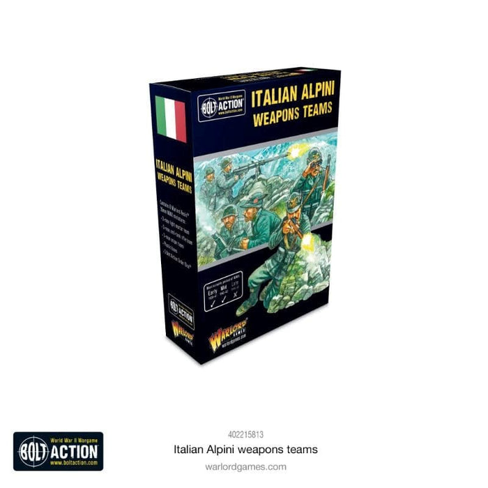 Bolt Action - Italy - Alpini Weapons Teams