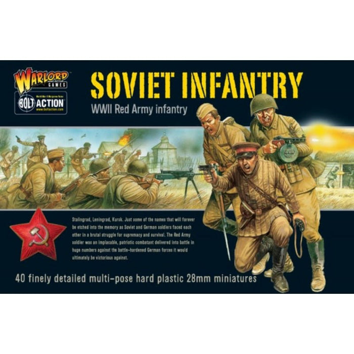 Bolt Action - Soviet - Soviet Infantry (Plastic)