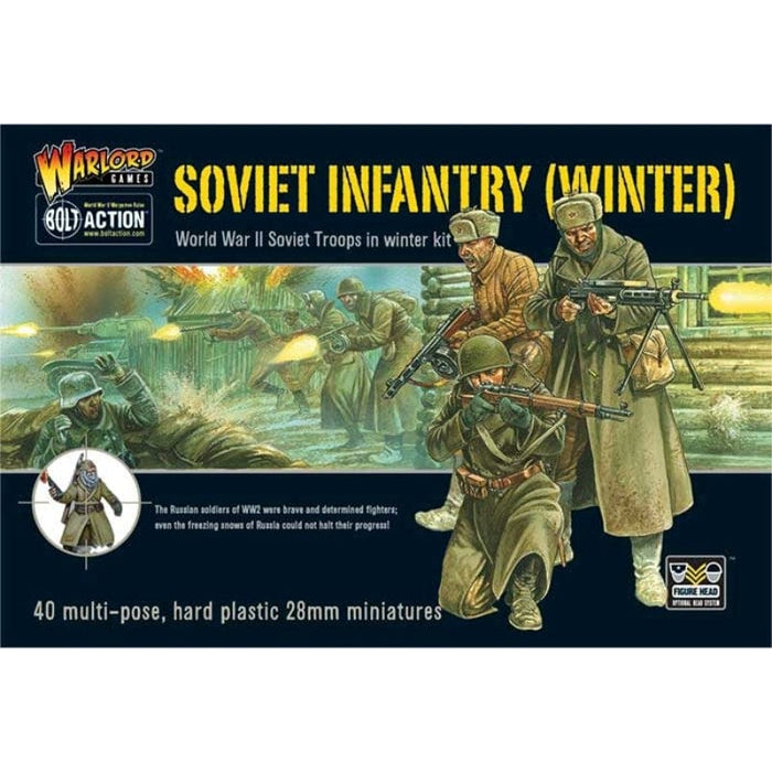 Bolt Action - Soviet - Soviet Winter Infantry (Plastic)