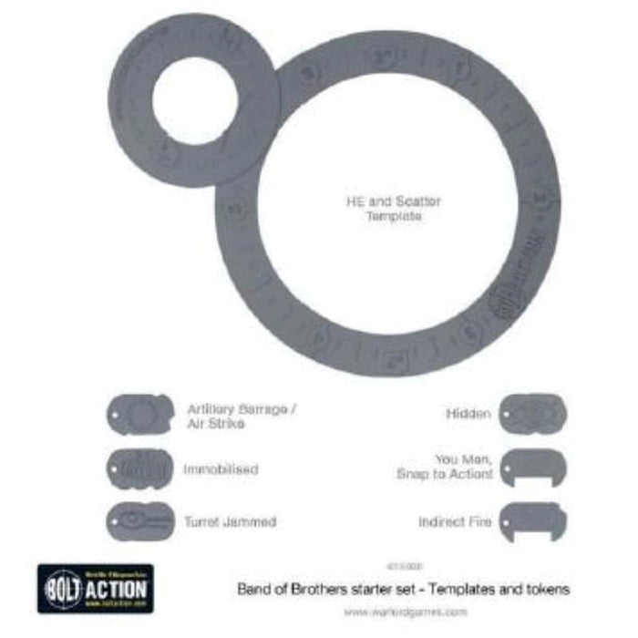 Bolt Action - Template and Token Set