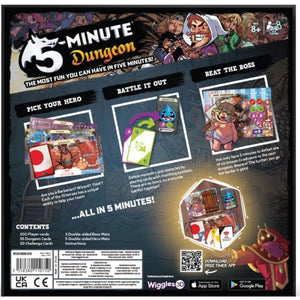 Wiggles 3D Board & Card Games 5 Minute Dungeon (Refresh)