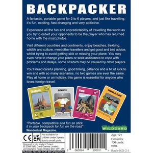 Wild Card Games Board & Card Games Backpacker Card Game