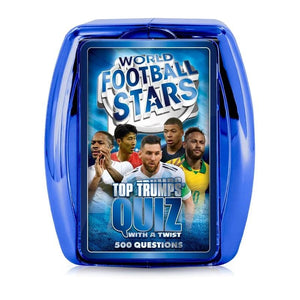 Winning Moves Australia Board & Card Games Top Trumps Quiz - World Football Stars Refresh