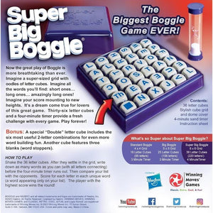 Winning Moves Board & Card Games Boggle - Super Big Boggle Classic Edition