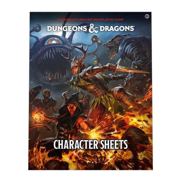 D&D 2024 RPG - Character Sheets (Preorder - 17/09/2024 Release)