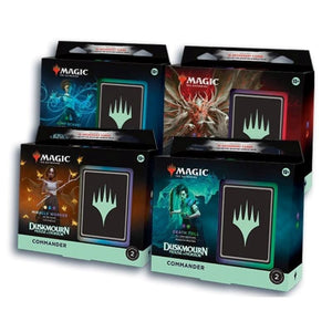 Wizards of the Coast Trading Card Games Magic: The Gathering - Duskmourn - House of Horror - Commander Deck Box (4) (Preorder - 27/09/2024 release)