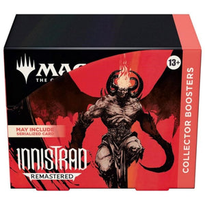 Wizards of the Coast Trading Card Games Magic: The Gathering - Innistrad Remastered - Collector Booster Box (12) (Preorder - 24/01/2025 Release)