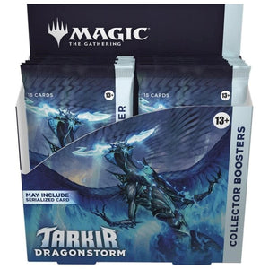 Wizards of the Coast Trading Card Games Magic: The Gathering - Tarkir Dragonstorm - Collector Booster Box (12) (11/04/2025 Release)