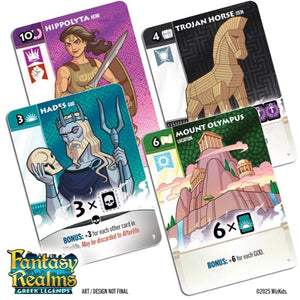 WizKids Board & Card Games Fantasy Realms - Greek Legends (Preorder - 01/06/2025 Release)