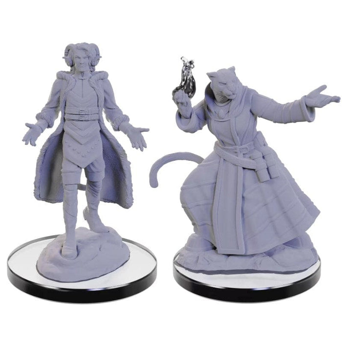 Critical Role Unpainted Miniatures - Lucien Tavelle & Cree Deeproots